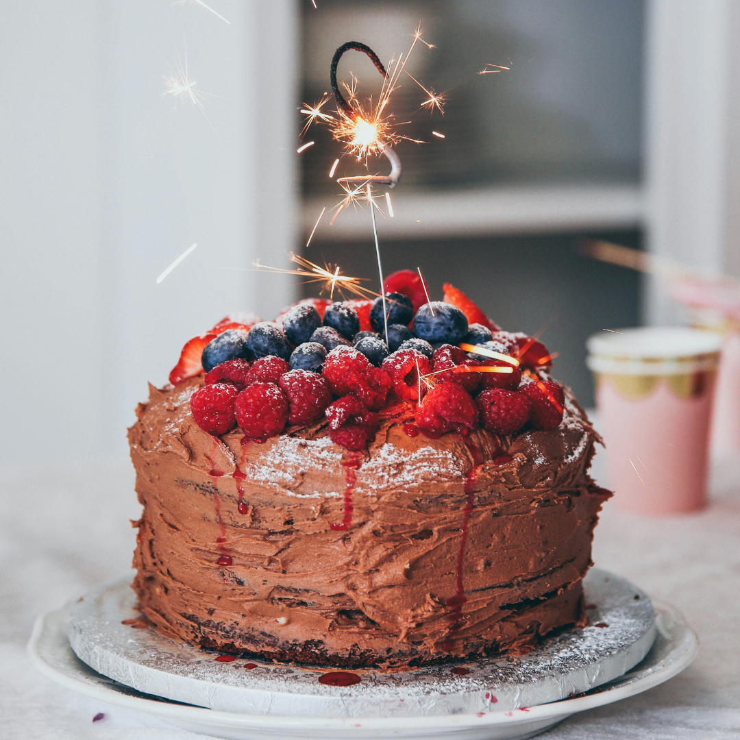 Berry & Chocolate Cake